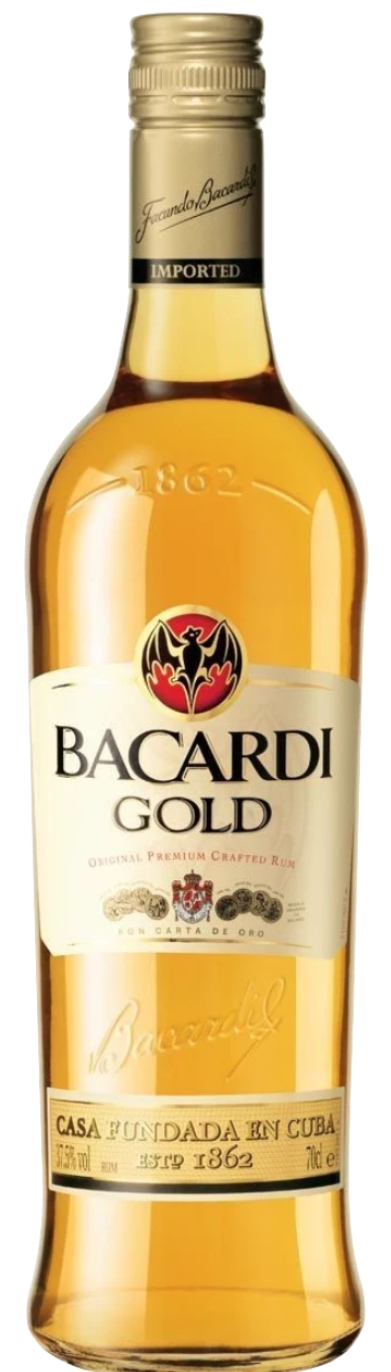 Rum Bacardi Gold - Famous Spirit in Mykonos delivery winemykonos